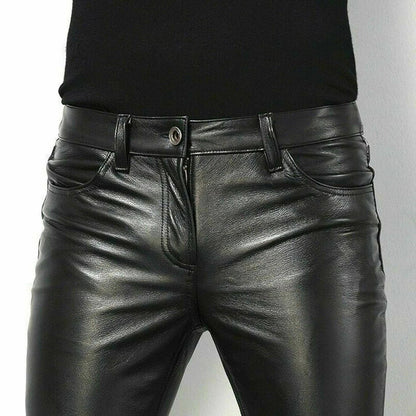 Classic Genuine Leather Pants