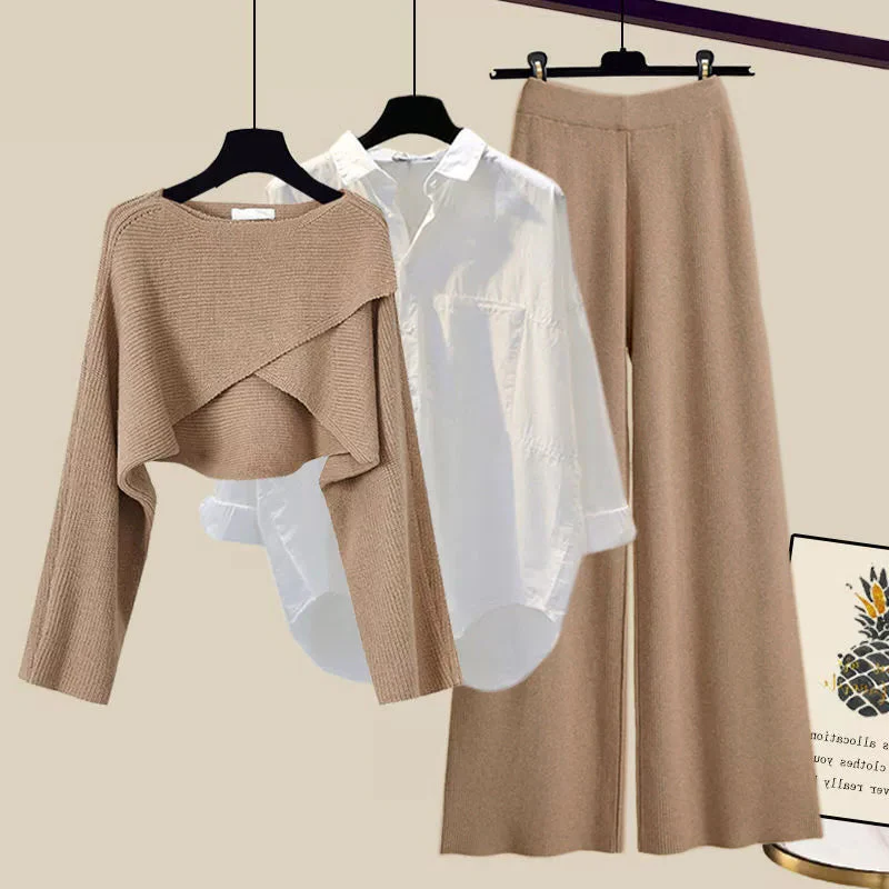 Stylish 3 Piece Women's Dress Outfit - Pexav
