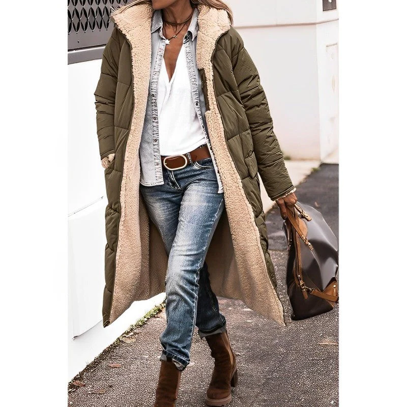 Warm and cozy ladies winter coat