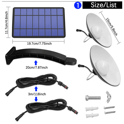 Bright Outdoor Garden Lights