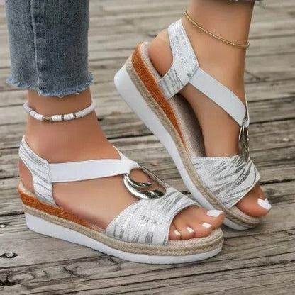 Comfortable Wedge Sandals for Women with Arch Support