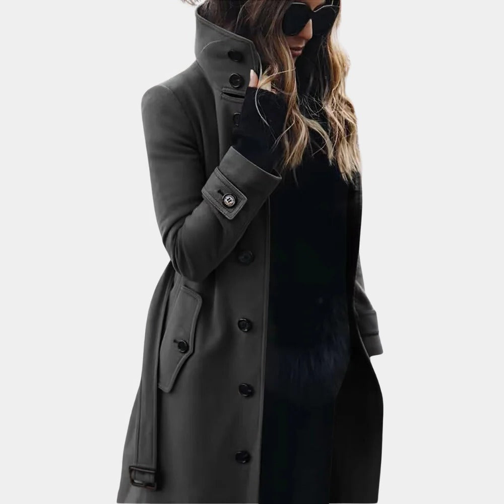 Waterproof Long Coat For Ladies