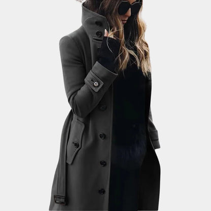 Waterproof Long Coat For Ladies