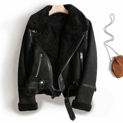Classic Biker Leather Jacket