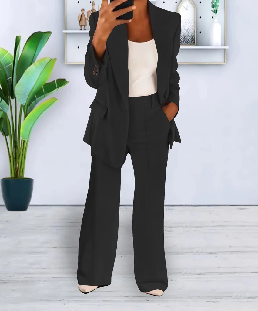 Women's Classic Two Piece Suit - Pexav