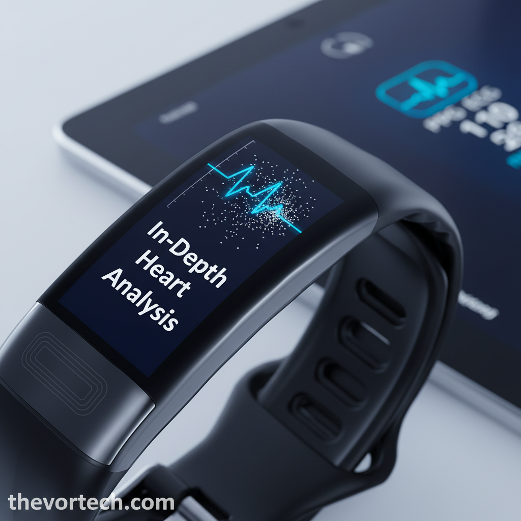 Accurate Fitness Tracker Watch with EKG & Heart Rate