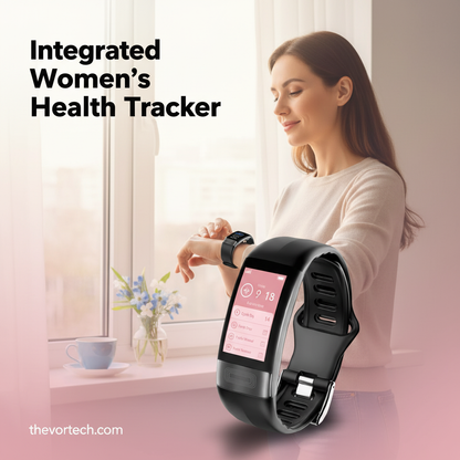 Accurate Fitness Tracker Watch with EKG & Heart Rate