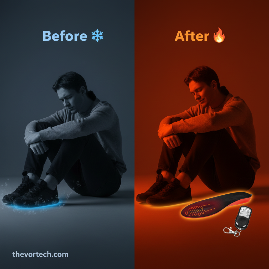 Warm Thermal Insoles for Cold Feet