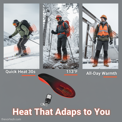 Warm Thermal Insoles for Cold Feet
