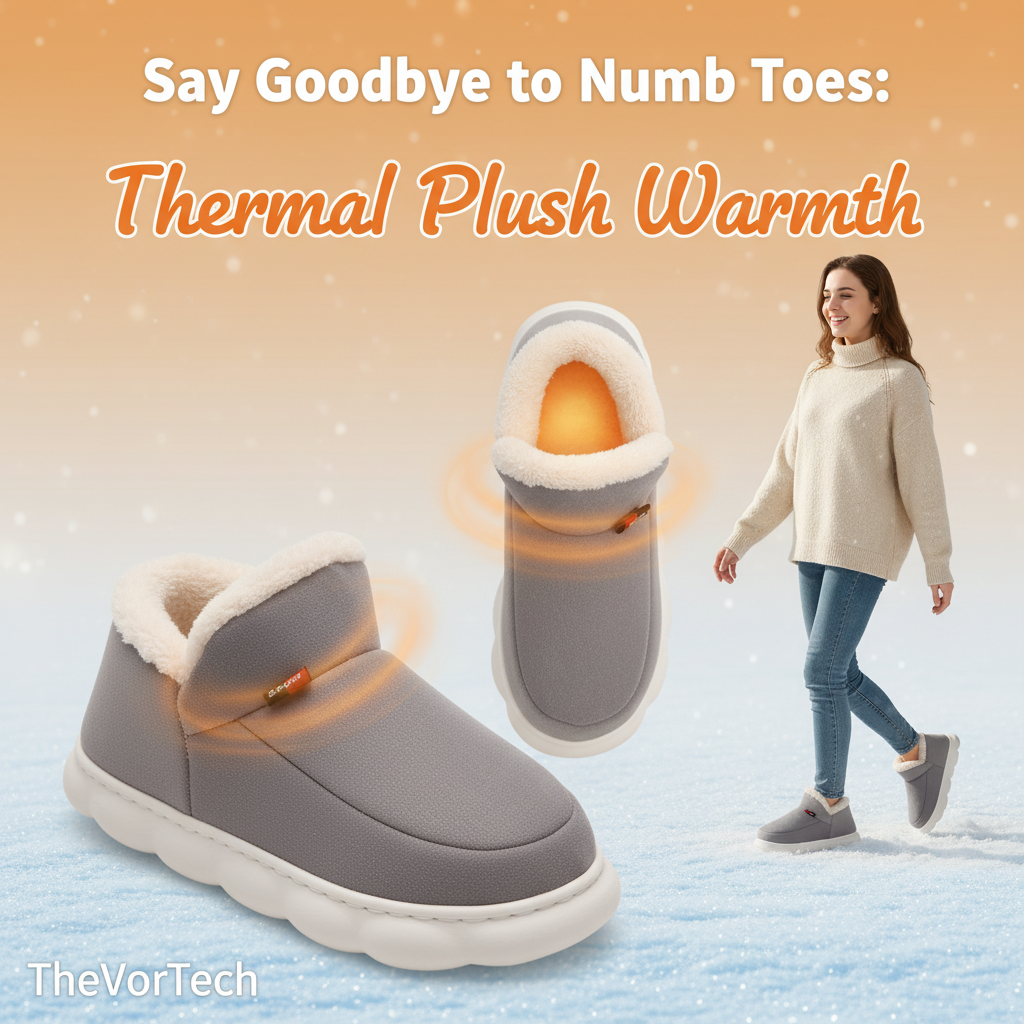Warm Waterproof Women's Wide Calf Winter Boots