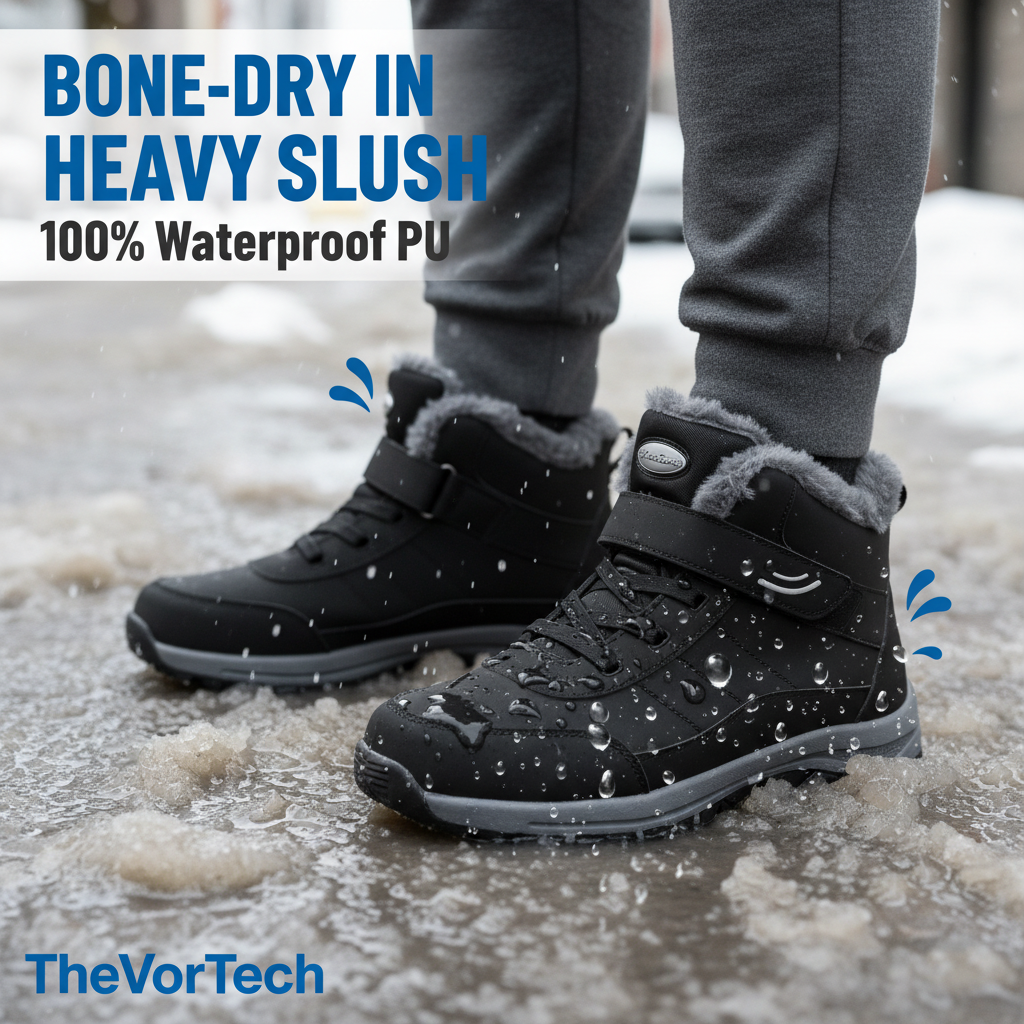Warm Waterproof Women's Winter Boots