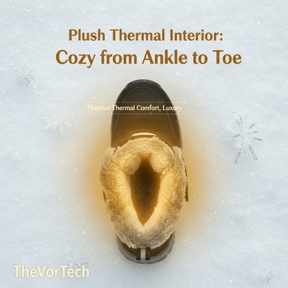 Warm Waterproof Women's Winter Boots
