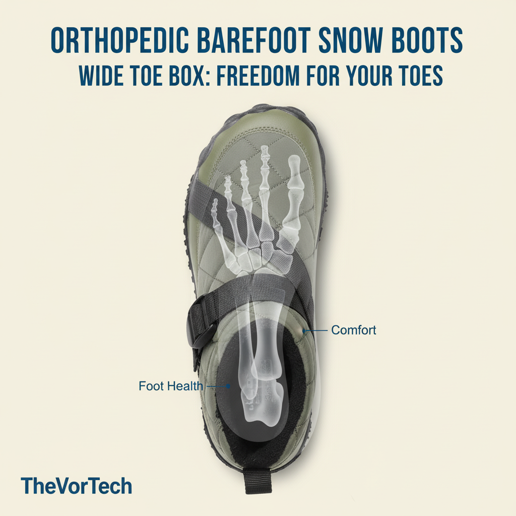 Comfortable Waterproof Insulated Snow Boots - Pexav
