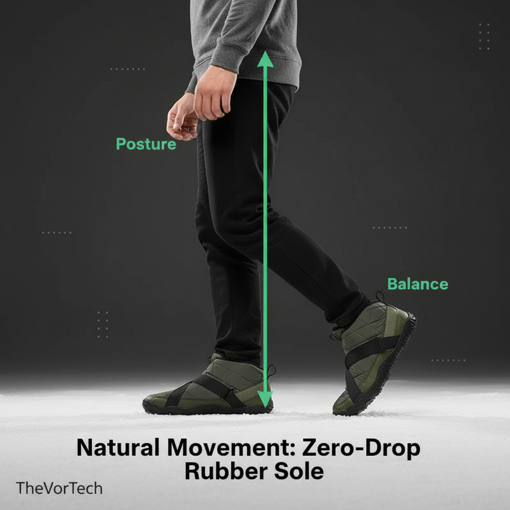 Comfortable Waterproof Insulated Snow Boots