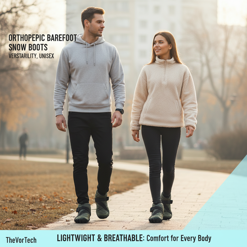 Comfortable Waterproof Insulated Snow Boots