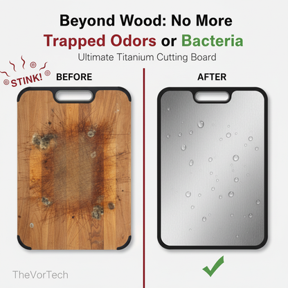 Durable Kitchen Cutting Board with Easy Clean Surface
