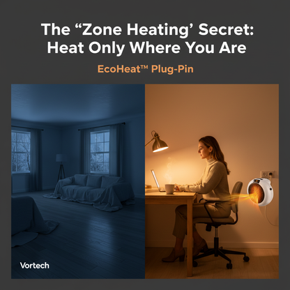 Compact Energy Saving Wall Heater with Digital Control