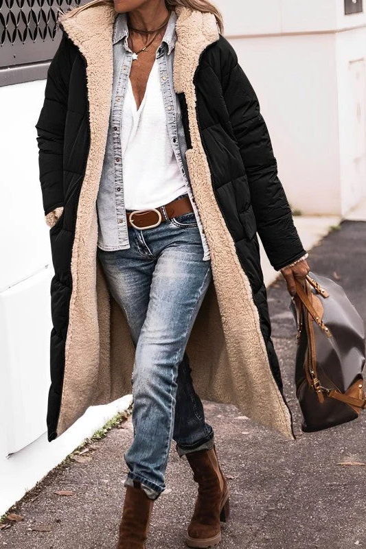 Warm and cozy ladies winter coat - Pexav