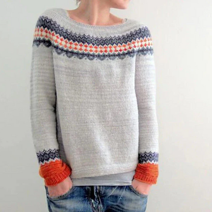 Vintage Ladies Crew Neck Sweater