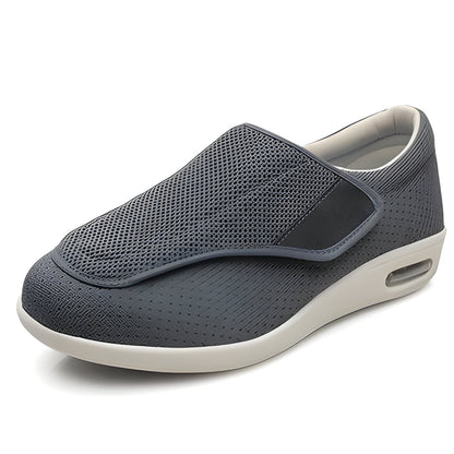 Wide Fit Orthotic Walking Shoes - Soft Cushioning