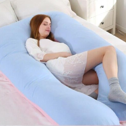Comfortable Full Body Pillow for Pregnancy and Back Support