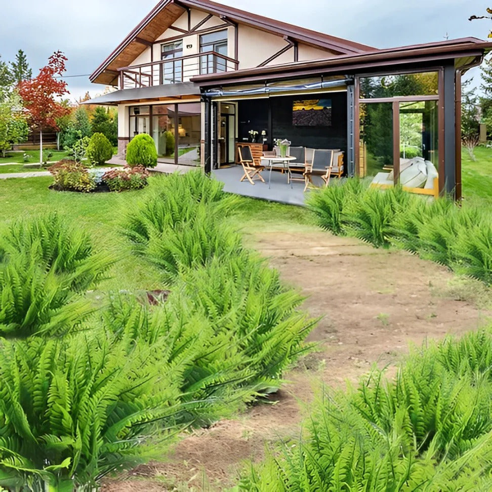 Weatherproof Realistic Outdoor Boston Fern Plant