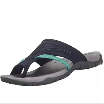 Women's Comfort Cross Strap Summer Flip Flops