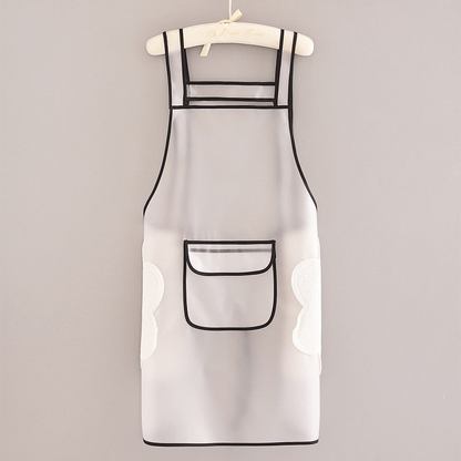 Clear PVC Protective Cooking Apron