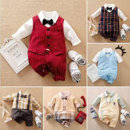 Baby Boy Cute Onesie Romper - Pexav