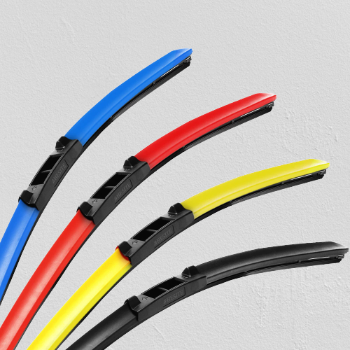 Vibrant Multi Color Windshield Wiper Blade - Pexav