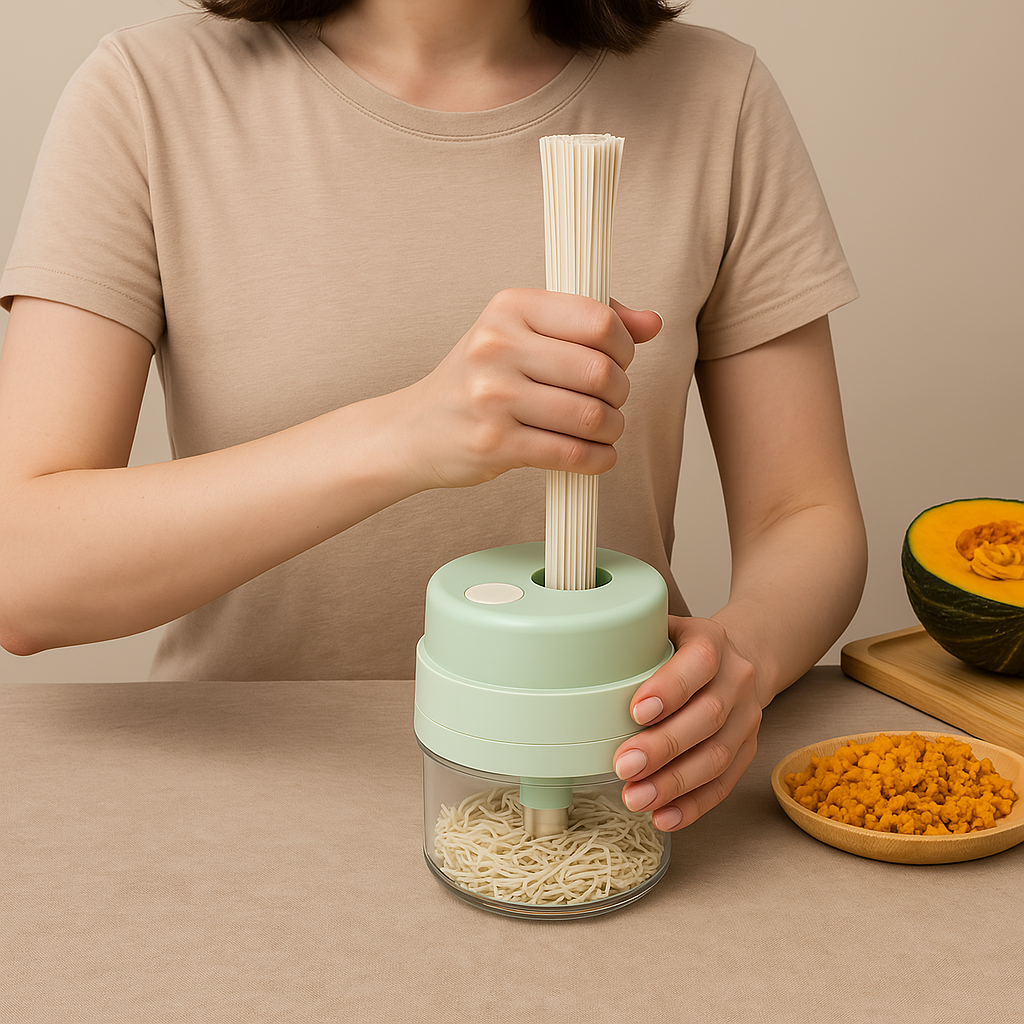 Compact Kitchen Food Chopper Blender - Pexav