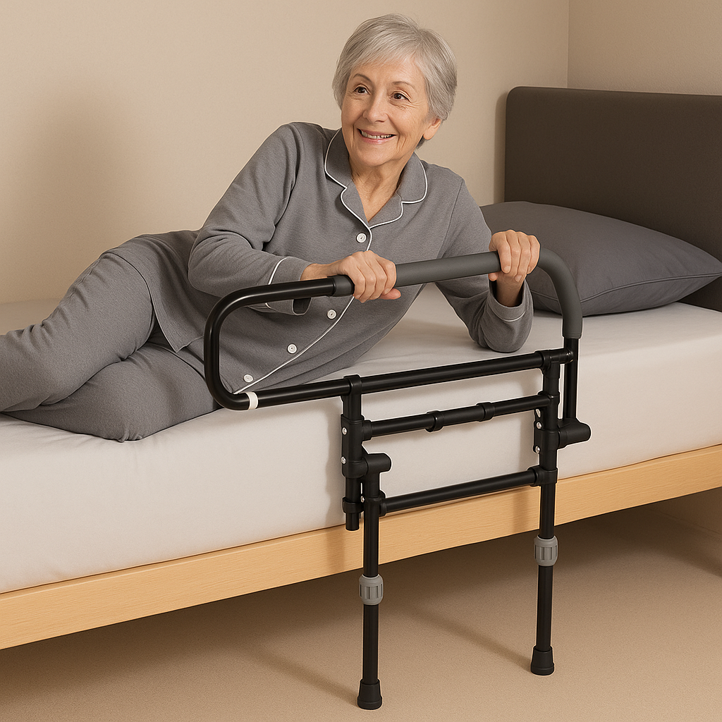 Easy Grip Adjustable Bed Rail Support Handle - Pexav