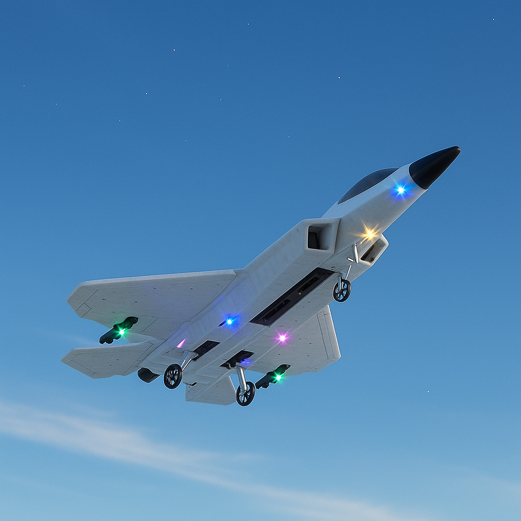 Bright LED Foam Airplane Toy - Pexav