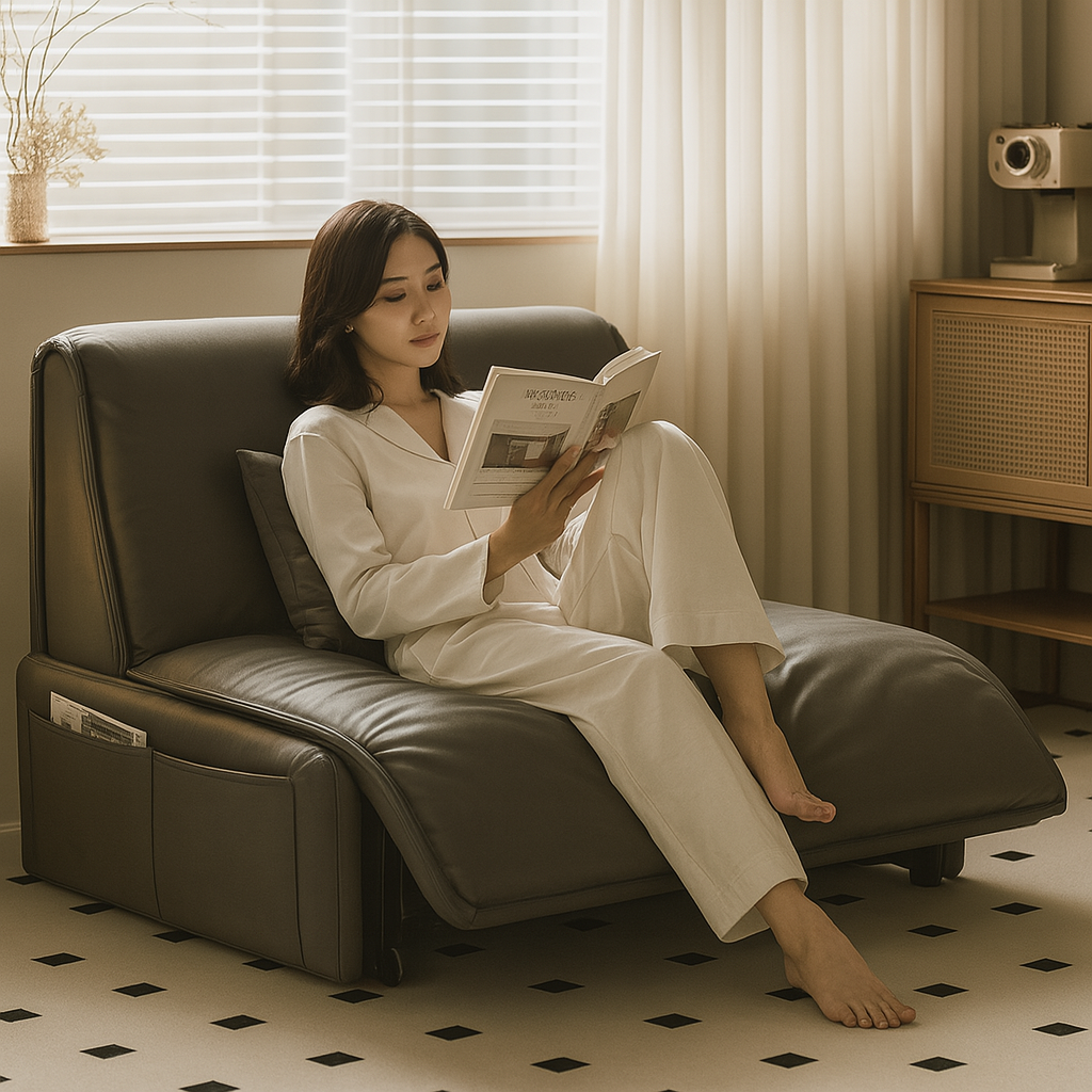 Comfy Reclining Power Sofa Bed - Pexav