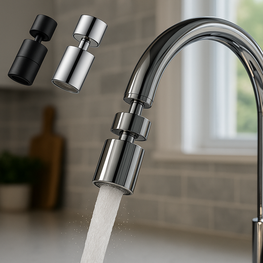 Flexible 360 Degree Kitchen Faucet Extender - Pexav