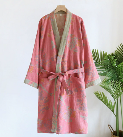 Soft Cotton Waffle Spa Robe