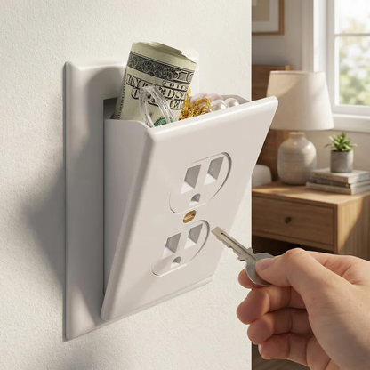 Slim Hidden Wall Safe for Valuables - Pexav