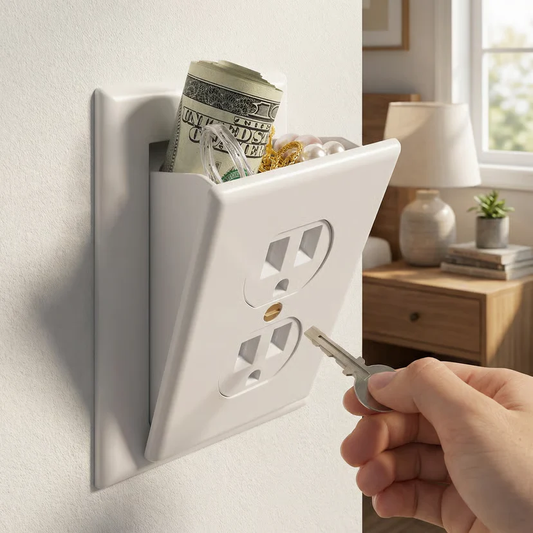 Slim Hidden Wall Safe for Valuables - Pexav