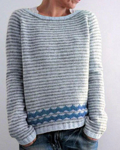 Vintage Ladies Crew Neck Sweater