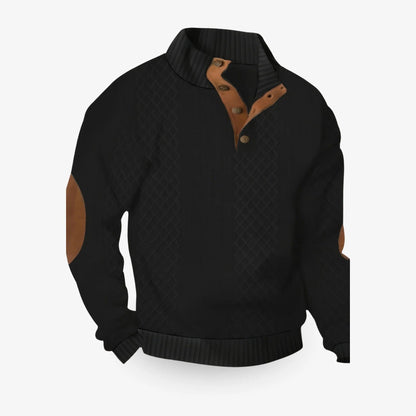 Cozy Classic Men's Crew Neck Sweater