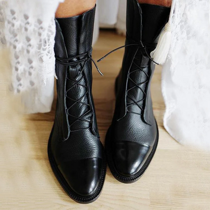 Classic High Heel Ankle Boots For Women - Pexav