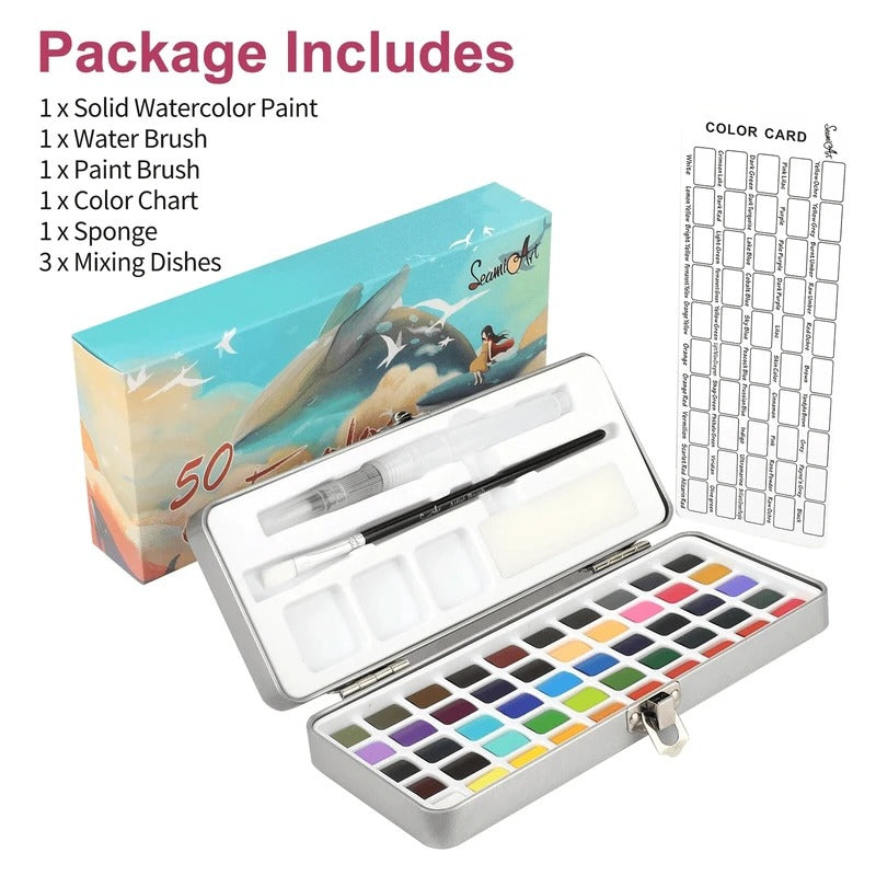 Vibrant Art Watercolor Kit