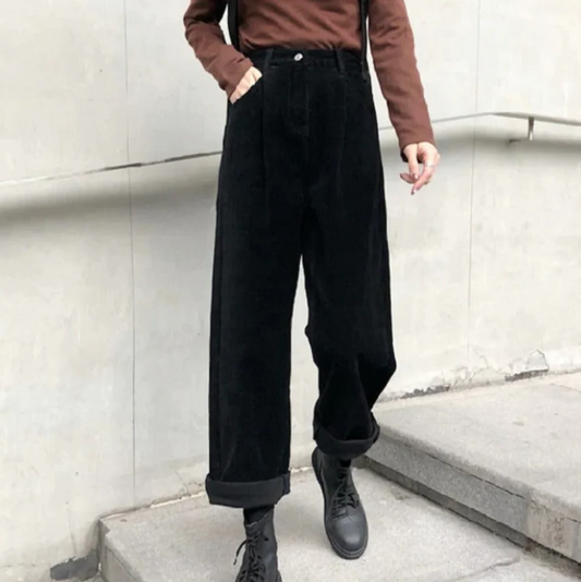 Rugged Cotton Pants - Pexav