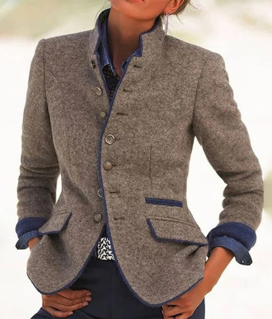 Classic Simple Women's Coat - Pexav