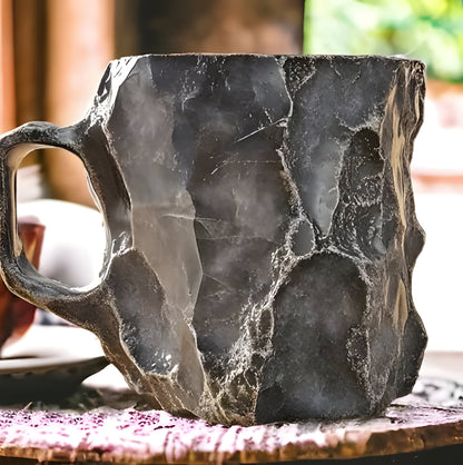 Sparkling Gemstone Ceramic Coffee Mugs
