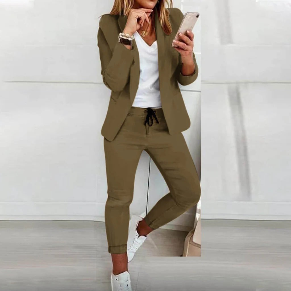 Stylish and Cozy Jacket Set