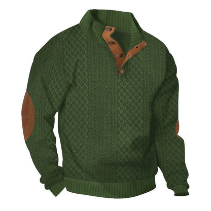 Cozy Classic Men's Crew Neck Sweater