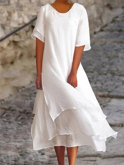 Breathable Cotton Linen Blend Fabric - Pexav