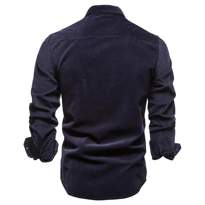 Rugged Cotton Button Down Shirt