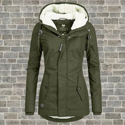 Classic Hooded Cotton Trench Coat